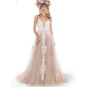 Vagabond Bridal Luna Blush Wedding Dress